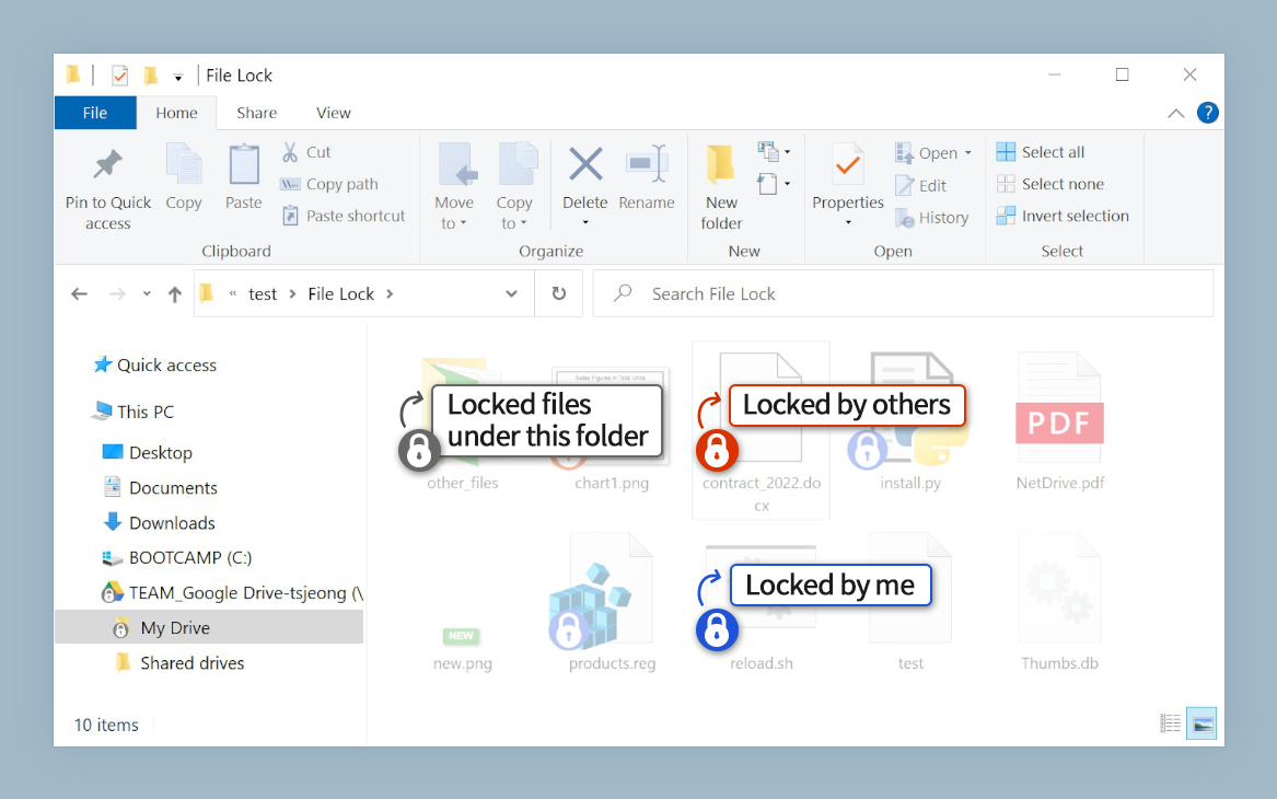 NetDrive 團隊磁碟機